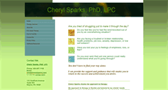 Desktop Screenshot of cherylsparks.com